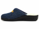 Filcowe kapcie damskie z wełną - Befado dr Orto 937D636, granatowe