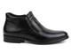Eleganckie botki męskie na suwak - JOHN DOUBARE YGFR-Z106-306-1, czarne