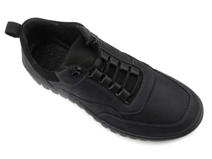 Półbuty męskie sportowe, trekkingowe WASAK 0228, czarne