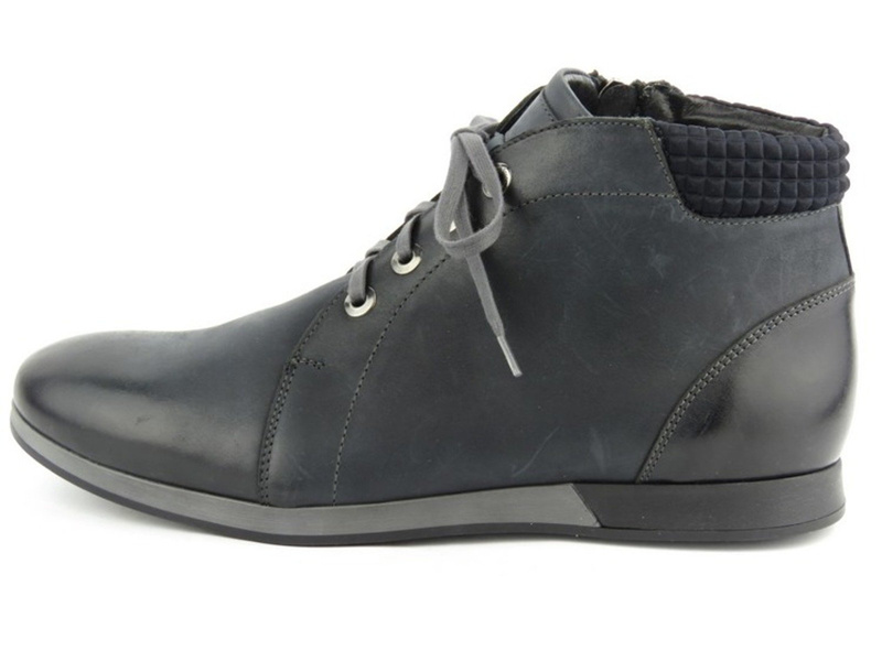 Trzewiki męskie Conhpol Dynamic 1379, czarne