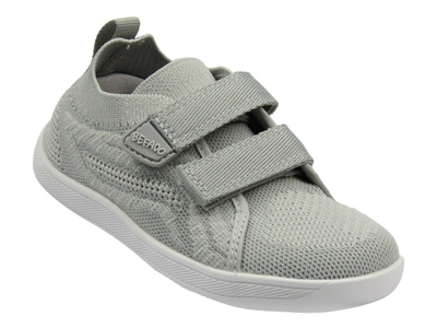 Trampki, kapcie barefoot dziecięce na rzepy - BEFADO 003Y013, szare