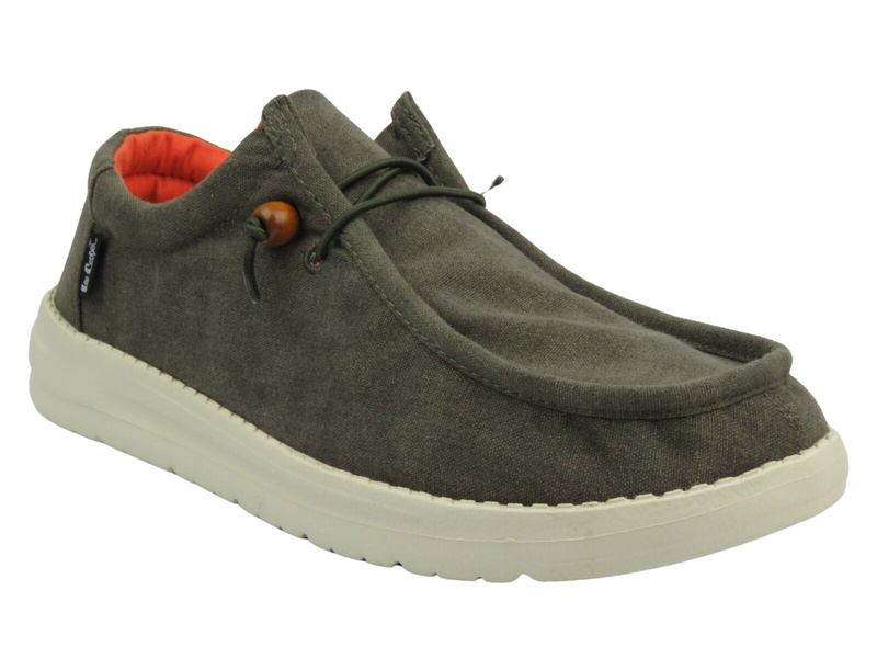 Mokasyny męskie Lee Cooper LCW-25-01-3232M, khaki