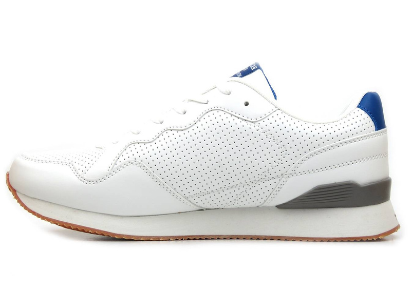 Buty męskie sportowe - American Club FH21/22, białe