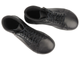 Barefoot skórzane minimalistyczne botki damskie Helios Komfort 889, czarne – tęgość H+