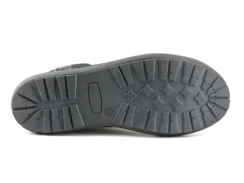 Botki damskie HELIOS 609, grafit