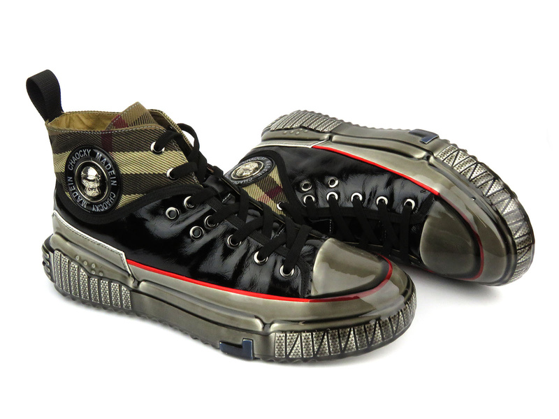 Skórzane sneakersy - JOHN DOUBARE CC2883, czarne