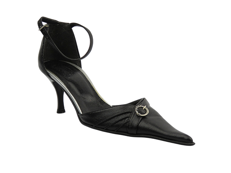 Czółenka damskie na szpilce czarne Vigo 167