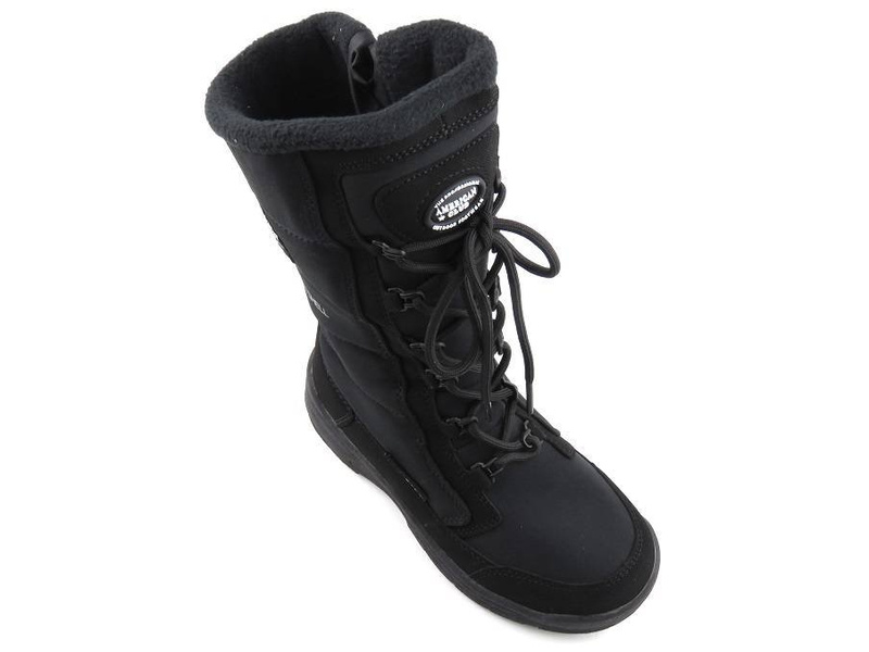 Śniegowce dziecięce czarne AMERICAN CLUB SN12/20