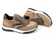 Sneakersy damskie na platformie - INBLU IN001302, beżowe