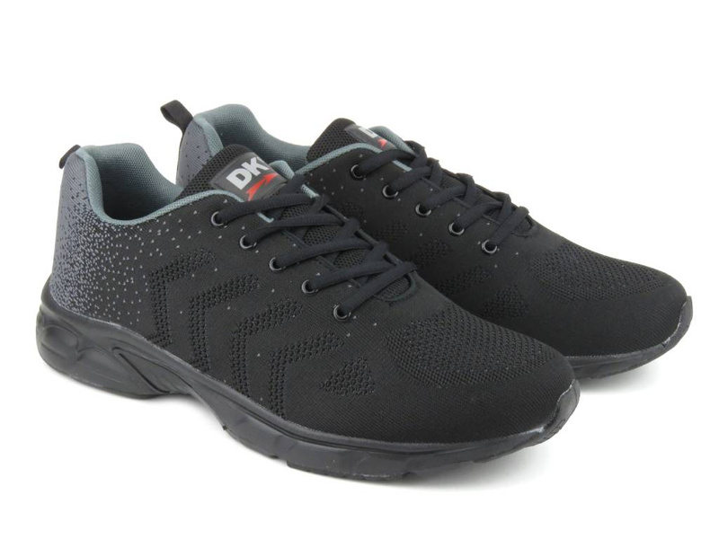 Buty męskie sportowe DK  SA605122, czarne