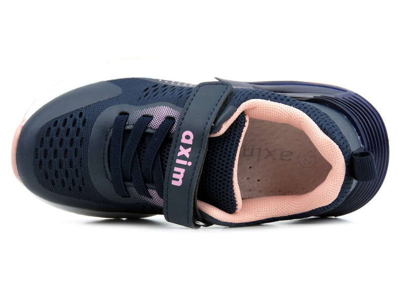 Buty sportowe dziecięce, adidasy AXIM 22160, granatowe