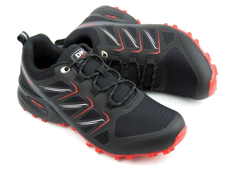 Buty męskie sportowe, adidasy do biegania - DK Speed Grip VB16763, czarne