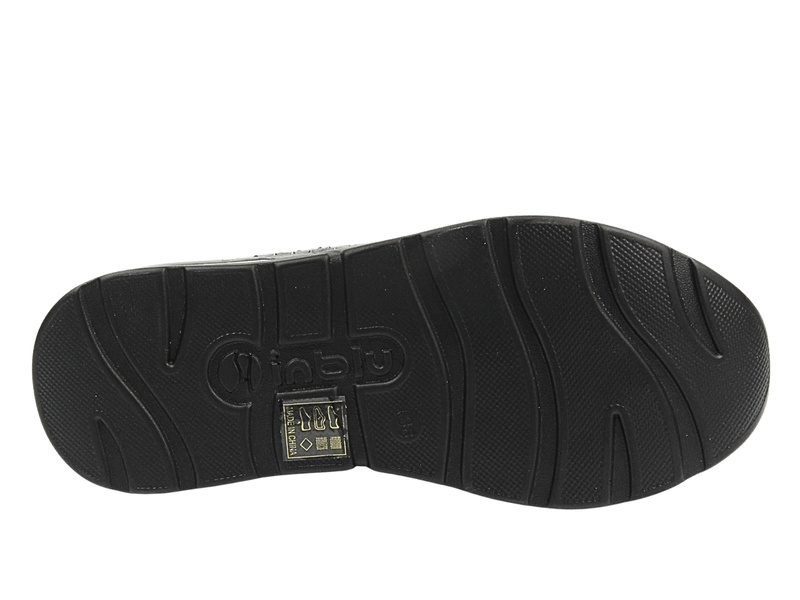 Sneakersy damskie na platformie - INBLU IN-386, szare