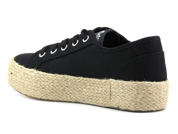 Trampki, espadryle damskie LEE COOPER LCW-23-31-1797L, czarne