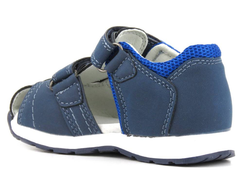 Sandały dziecięce, półbuty na lato - Befado 170P075, granatowe