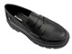 Półbuty Mokasyny Damskie - Inblu IC-27 Czarne - Wsuwane