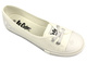 Trampki damskie a la balerinki - Lee Cooper LCW-23-31-1791L, białe
