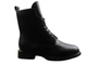 Skórzane botki damskie czarne Cambell 25-98310