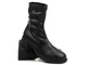 Botki damskie na obcasie- Evento 23BT35-6449, czarne