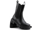 Ocieplane botki, workery damskie na suwak - EVENTO 22BT35-5040, czarne