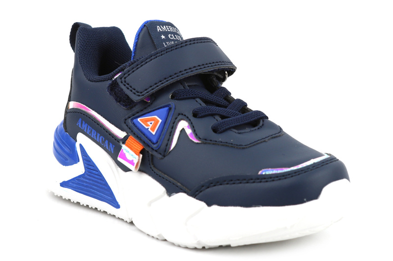 Buty sportowe dziecięce, adidasy American Club AA 20/22, granatowe