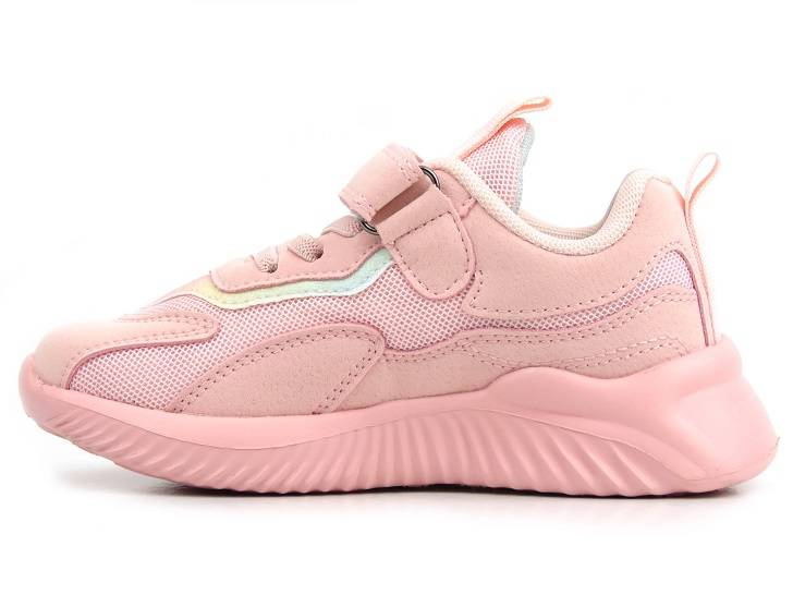 Sneakersy, buty sportowe dla dziewczynki - AMERICAN CLUB BS 22/22. różowe