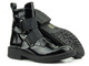 Botki damskie lakierowane - VENEZIA G0441215, czarne