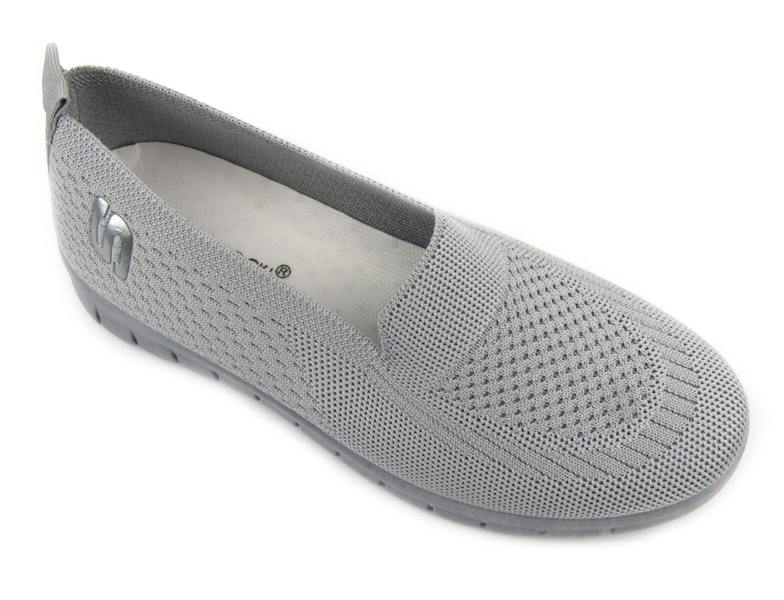 Sportowe półbuty damskie Potocki 24-44301, szare