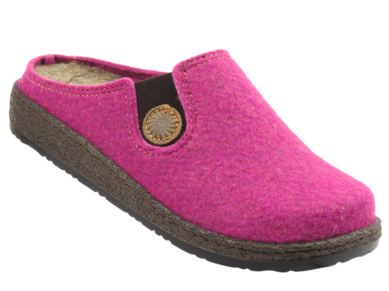 Wygodne kapcie damskie Befado 155D186, różowe