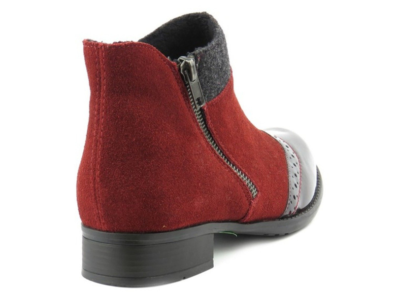 Botki damskie Rieker Y6461