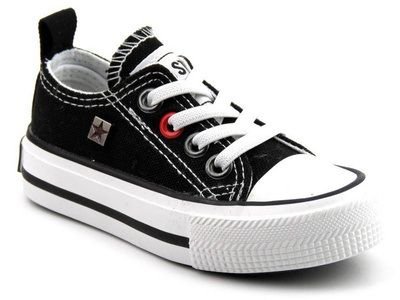 Trampki dziecięce, buty sportowe Big Star HH374090, czarne