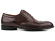 Eleganckie półbuty męskie, brogsy, oksfordy Brooman T83-294-AB44, brązowe