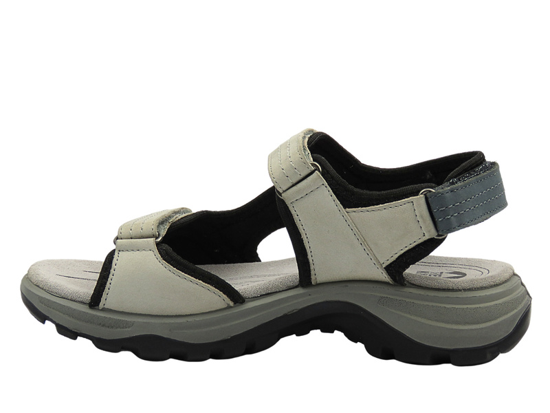 Sportowe sandały damskie Dr Brinkmann Trekking 710205-81, szare