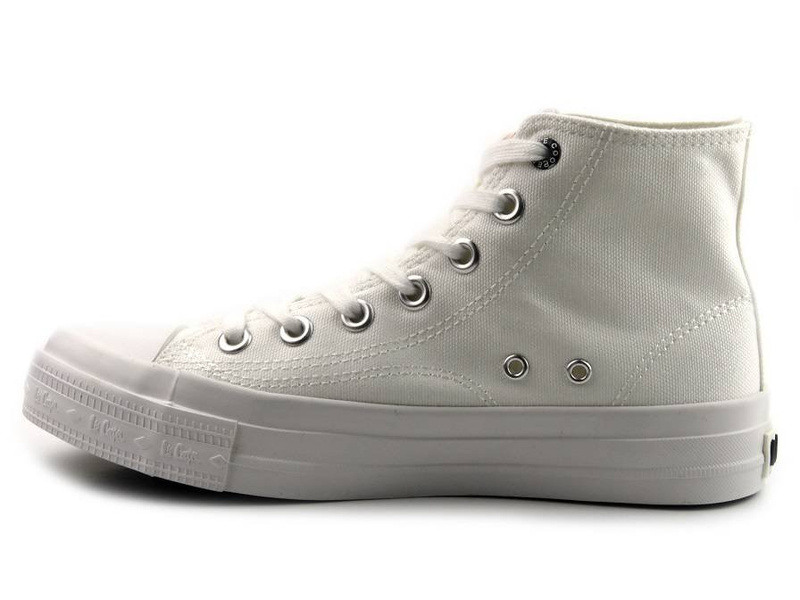 Wysokie trampki damskie Lee Cooper 21-31-0039L, białe