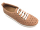 Sneakersy damskie ażurowe - VENEZIA 137105L015, różowe