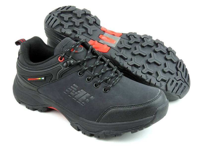Buty męskie trekkingowe - BADOXX MXC-8363, czarne