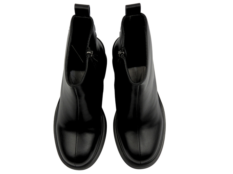 Botki damskie na obcasie Cambell 25-98301, czarne