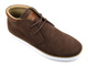 Trzewiki, półbuty męskie polskiej marki GOE IIN4017, brązowe