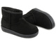 Botki, śniegowce damskie wsuwane - BIG STAR MM274158, czarne