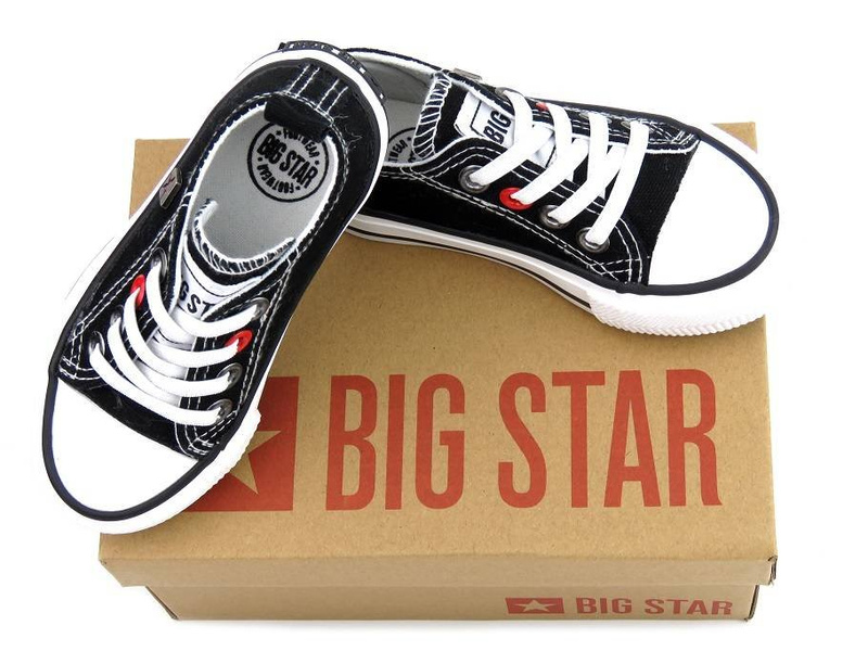 Trampki dziecięce, buty sportowe Big Star HH374090, czarne