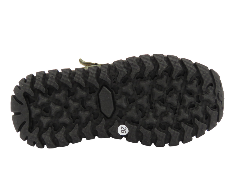 Barefoot półbuty minimalistyczne trzewiki dziecięce zielone Jamet 2226