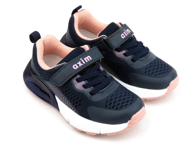 Buty sportowe dziecięce, adidasy AXIM 22160, granatowe