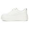 Sportowe buty damskie na platformie - Filippo DP6246/24, białe