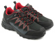 Trekkingi męskie przed kostkę - DK Soft Shell 1068, czarne z czerwienią