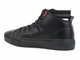 Ocieplane trampki damskie z elastycznym materiałem przy kostce - CROSS JEANS II2R4021, czarne