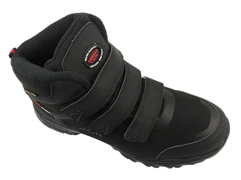 Śniegowce, trapery męskie - AMERICAN CLUB Softshell WT 160/23, czarne