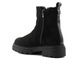 Ocieplane futerkiem botki, workery damskie - EVENTO 22BT35-5048, czarne
