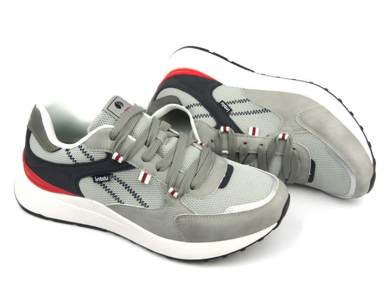 Buty sportowe męskie - Inblu IU-06, szare