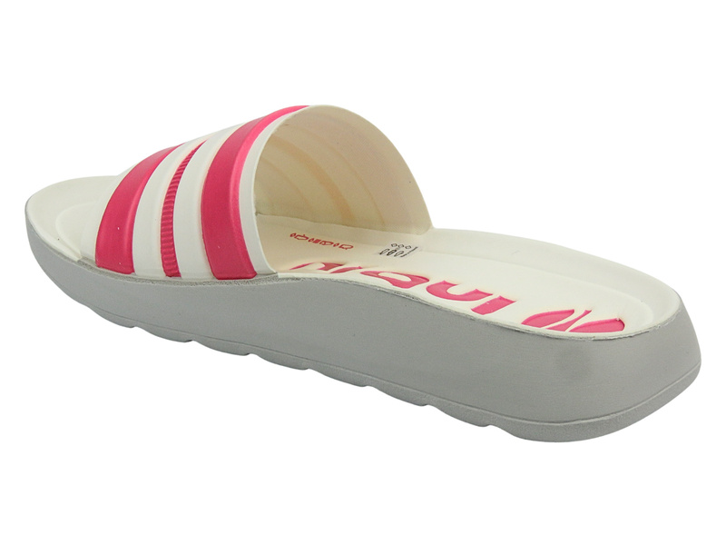 Klapki Damskie Sportowe - INBLU 067D002, Różowe