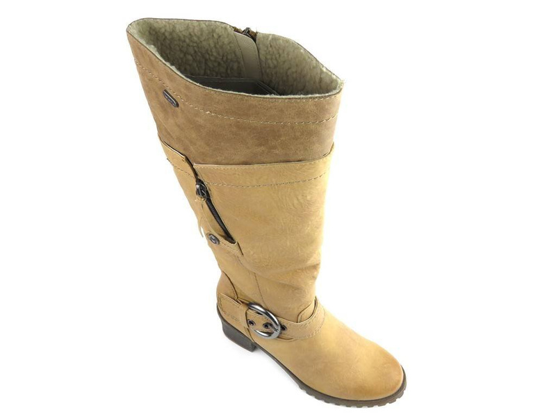 Kozaki damskie MARCO TOZZI 2-26812-27, brązowe